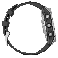 Умные часы Garmin Fenix E, 47 мм, Amoled Stainless Steel/Black