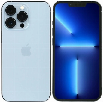 Смартфон Apple iPhone 13 Pro 128 ГБ, Dual SIM (nano SIM+eSIM), Light blue , голубой