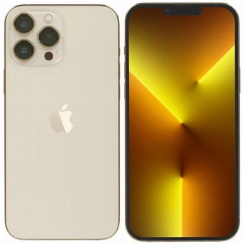 Смартфон Apple iPhone 13 Pro 1 ТБ, Dual SIM (nano SIM+eSIM), Gold , золотистый