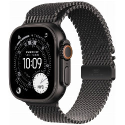 Умные часы Apple Watch Ultra 3 49 мм, Black Titanium Milanese Black Loop L