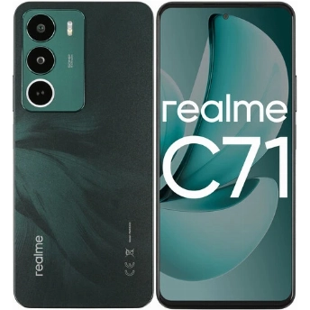Смартфон Realme C71 8/256 ГБ, Green, зелёный