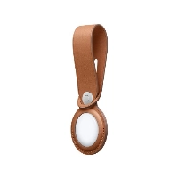 Брелок для Apple AirTag Leather Loop, Saddle Brown