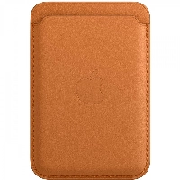 Кардхолдер Apple iPhone Leather Wallet Golden Brown (MM0Q3)