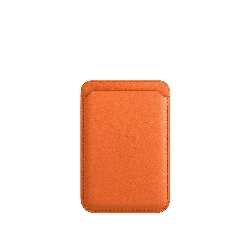 Кардхолдер Apple iPhone Leather Wallet Orange (MPPY3)