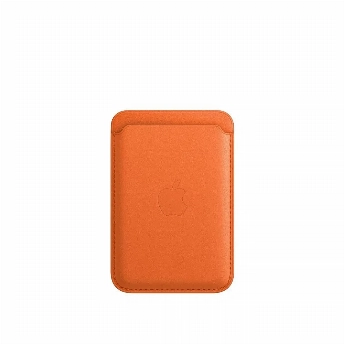Кардхолдер Apple iPhone Leather Wallet Orange (MPPY3)