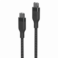 Кабель EnergEA HELIX Magnetic USB-C to USB-C 100W 480 Mbps 1.5м, черный
