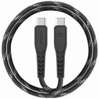 Кабель EnergEA NyloFlex USBC to USBC 480Mbps 5A 1.5м, черный
