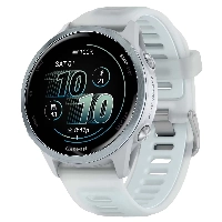 Умные часы Garmin Forerunner 570, 42 мм, Cloud Blue Aluminium with Translucent Whitestone Band