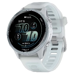 Умные часы Garmin Forerunner 570, 42 мм, Cloud Blue Aluminium with Translucent Whitestone Band
