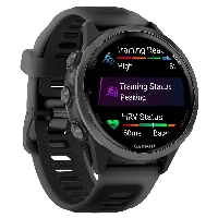 Умные часы Garmin Forerunner 570, 42 мм, Slate Gray Aluminium with Translucent Black Band