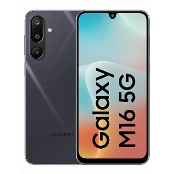 Смартфон Samsung Galaxy M16 4/128 Гб, Black, черный