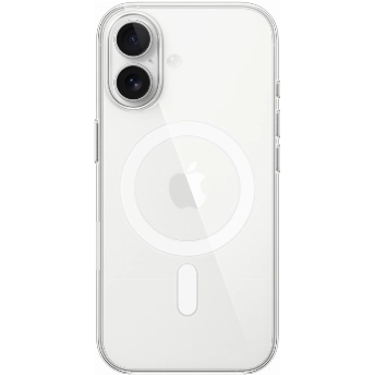 Чехол Apple iPhone 17 Clear Case с MagSafe, прозрачный