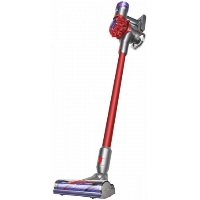 Dyson V8, SV25, Silver/ Red
