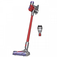 Dyson V8, SV25, Silver/ Red