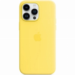 Чехол Apple iphone 14 Pro Silicone Case, Canary Yellow, желтый
