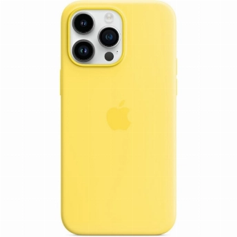 Чехол Apple iphone 14 Pro Silicone Case, Canary Yellow, желтый