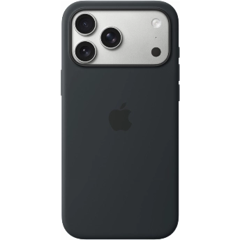 Чехол Apple iPhone 17 Pro Silicone Case (MGFK4), Black, черный