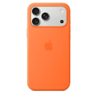 Apple iPhone 17 Pro Max Silicone Case (MGFL4), Orange, оранжевый