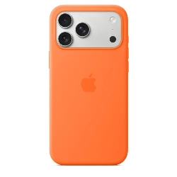 Чехол Apple iPhone 17 Pro Max Silicone Case (MGFL4), Orange, оранжевый