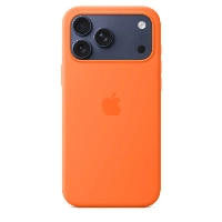 Apple iPhone 17 Pro Max Silicone Case (MGFL4), Orange, оранжевый