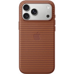 Чехол Apple iPhone 17 Pro Max TechWoven (MGFC4), Sienna, коричневый