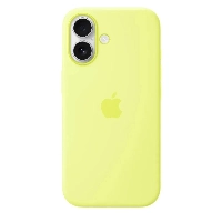 Apple iPhone 17 Silicone Case (MGEV4), Neon Yellow, желтый неон