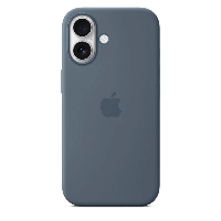Apple iPhone 17 Silicone Case (MGEW4), Anchor Blue, синий 