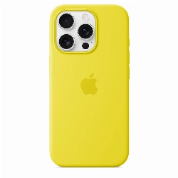 Чехол Iphone 16 Pro Silicone Case (MYYQ3), Star Fruit, желтый