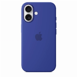 Чехол Iphone 16 Silicone Case (MYY63), Ultramarine, синий