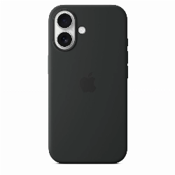 Чехол Apple iPhone 16 Plus Silicone Case (MYY93), Black, черный
