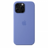 iPhone 16 Pro Max Silicone Case (MDH04), Periwinkle, синий