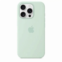 Чехол iPhone 16 Pro Max Silicone Case (MDGY4 ), Aquamarine, зеленый