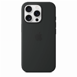 Чехол iPhone 16 Pro Max Silicone Case (MYYT3), Black, черный