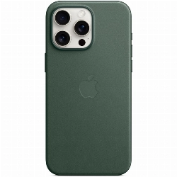Чехол Apple iPhone 15 Pro Max FineWoven Case MagSafe, Evergreen, зеленый