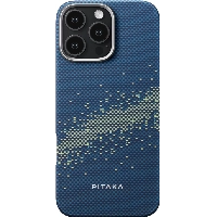 Чехол 16 Pro Pitaka StarPeak Tactile Woven Case, Milky Way Galaxy, млечный путь