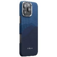 Чехол 16 Pro Pitaka StarPeak Tactile Woven Case, Over The Horizon, синий