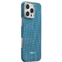 Чехол 16 Pro Pitaka Ultra-Slim Case, Ocean Blue, голубой