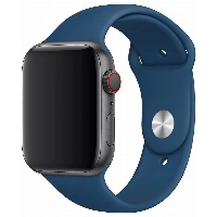 Ремешок Apple Sport Band, 45 мм, Blue Horizon, синий