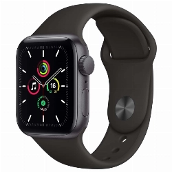 Умные часы Apple Watch SE 40 мм, Aluminium Case, Black, черный