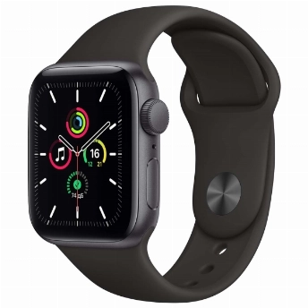 Умные часы Apple Watch SE 40 мм, Aluminium Case, Black, черный - S/M