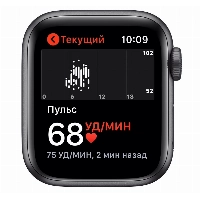 Умные часы Apple Watch SE 40 мм, Aluminium Case, Black, черный