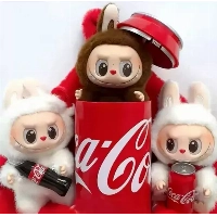 Брелок Labubu Coca Cola (Pop Mart)