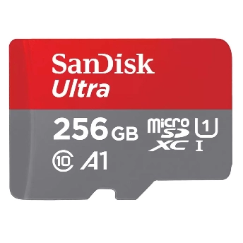 Карта памяти SanDisk Ultra microSDXC, 256 Гб, Class 10, UHS-I U1 A1, 140 MB/s (SDSQUAC-256G-GN6MN)