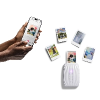 Портативный фотопринтер Fujifilm Instax Mini Link III, Clay White, белый