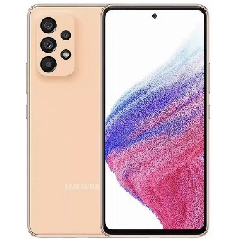Смартфон Samsung Galaxy A53 5G, 8/256 Гб, Peach, персиковый