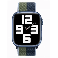 Ремешок AW 45 Abyss Blue/Moss Green Sport Loop