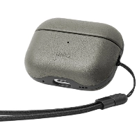 Чехол Uniq Terra Genuine Leather для AirPods Pro 2, Lichen Green, зеленый 