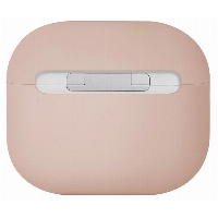 Чехол Чехол Uniq Lino Hybrid Liquid Silicon для Airpods 4, Pink, розовый