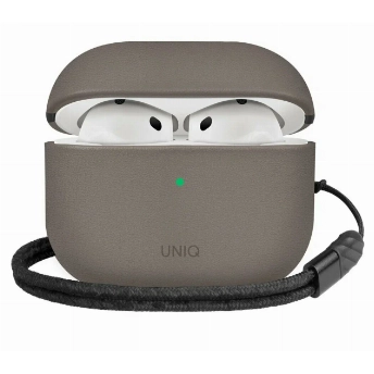 Чехол Uniq Lyden DS для Airpods 4, Flint Gray, серый