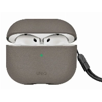 Чехол Uniq Lyden DS для Airpods 4, Flint Gray, серый
